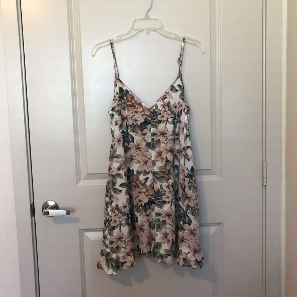 Floral romper dress